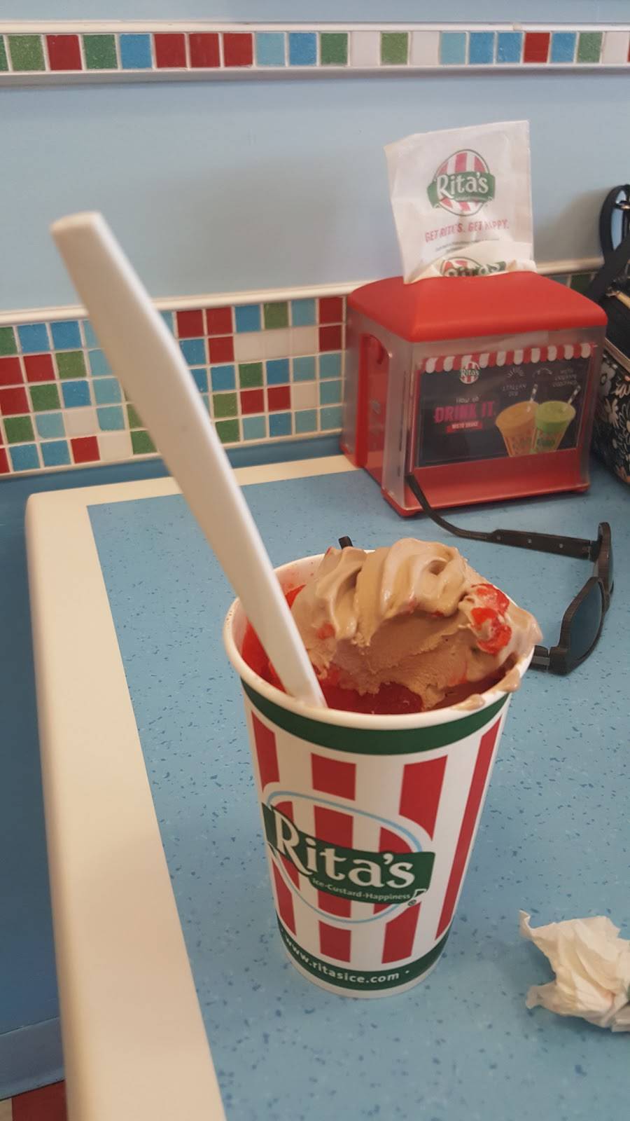 Ritas Italian Ice & Frozen Custard | restaurant | 9902 Gulf Coast Main St Ste 145, Fort Myers, FL 33913, USA | 2394157482 OR +1 239-415-7482