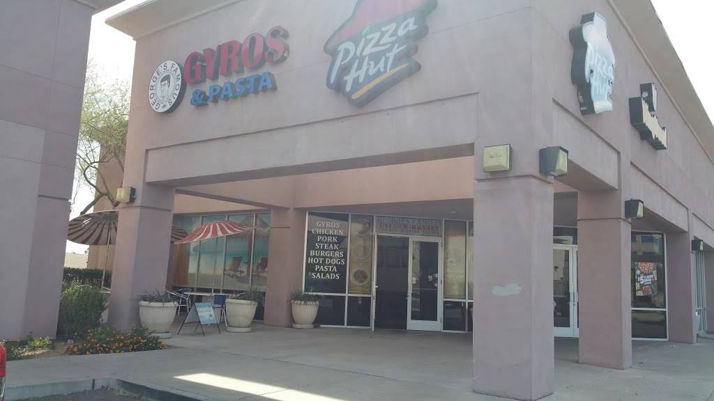 Georges Famous Gyros & Pasta | restaurant | 20206 N 27th Ave, Phoenix, AZ 85027, USA | 6235813772 OR +1 623-581-3772