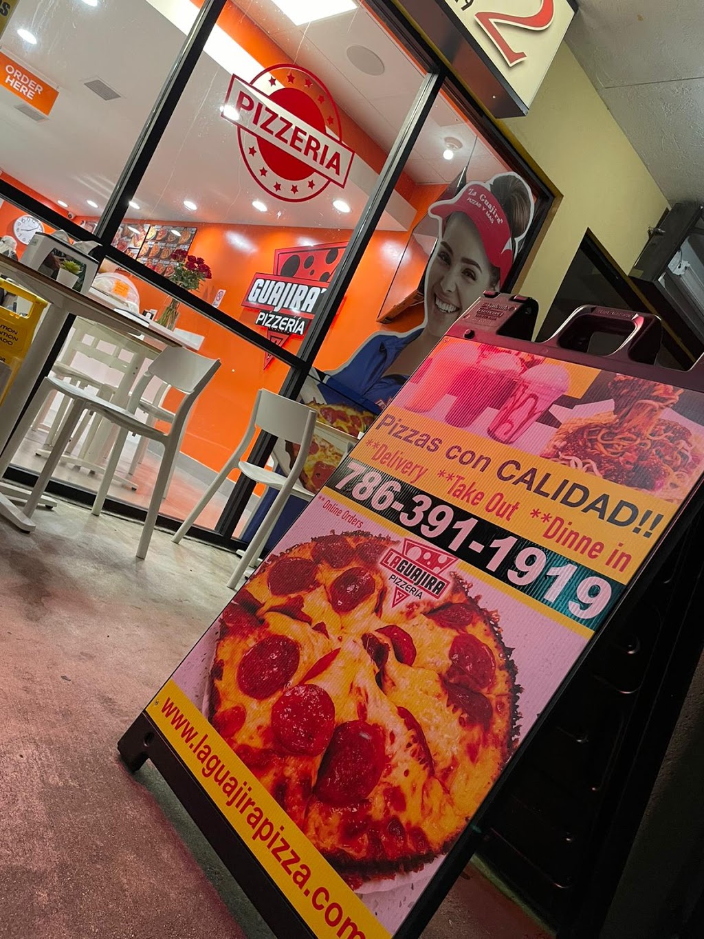 La Guajira Pizzeria Flagler | restaurant | 8410 W Flagler St Suit #106, Miami, FL 33144, USA | 7863911919 OR +1 786-391-1919