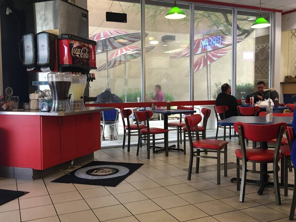 Georges Famous Gyros & Pasta | restaurant | 20206 N 27th Ave, Phoenix, AZ 85027, USA | 6235813772 OR +1 623-581-3772