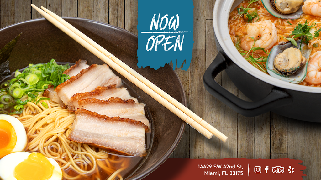 KOW Restaurant | restaurant | 14429 SW 42nd St, Miami, FL 33175, USA | 7866415186 OR +1 786-641-5186