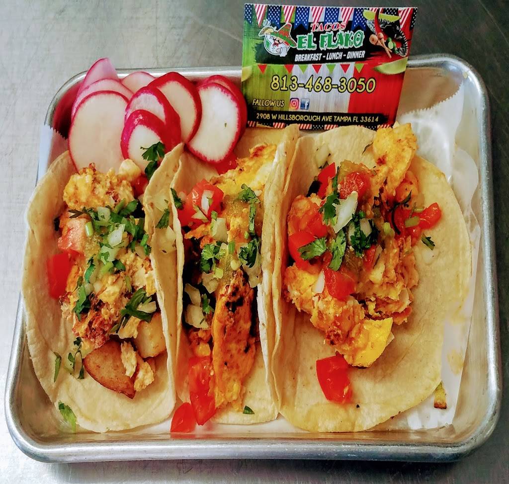 Tacos el flako lunch-dinner | restaurant | 2908 W Hillsborough Ave, Tampa, FL 33614, USA | 8134683050 OR +1 813-468-3050