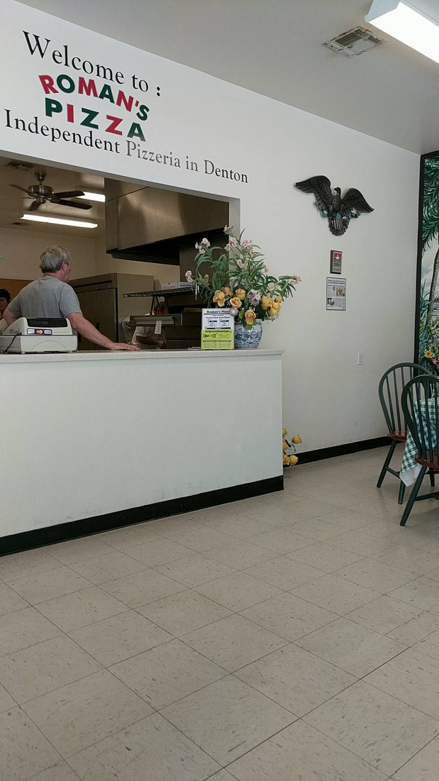 Romans Pizza | restaurant | 3001 N Elm St #200, Denton, TX 76207, USA | 9405663000 OR +1 940-566-3000