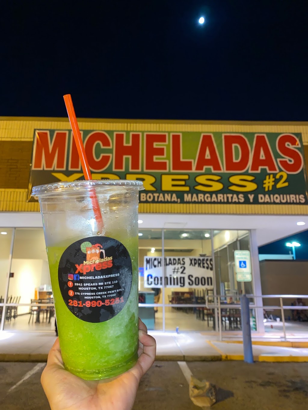 Micheladas Xpress #2 | restaurant | 376 Cypress Creek Pkwy Suite L, Houston, TX 77090, USA | 2819905251 OR +1 281-990-5251
