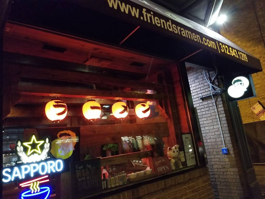 Friends Ramen | restaurant | 808 N State St, Chicago, IL 60610, USA | 3126431209 OR +1 312-643-1209