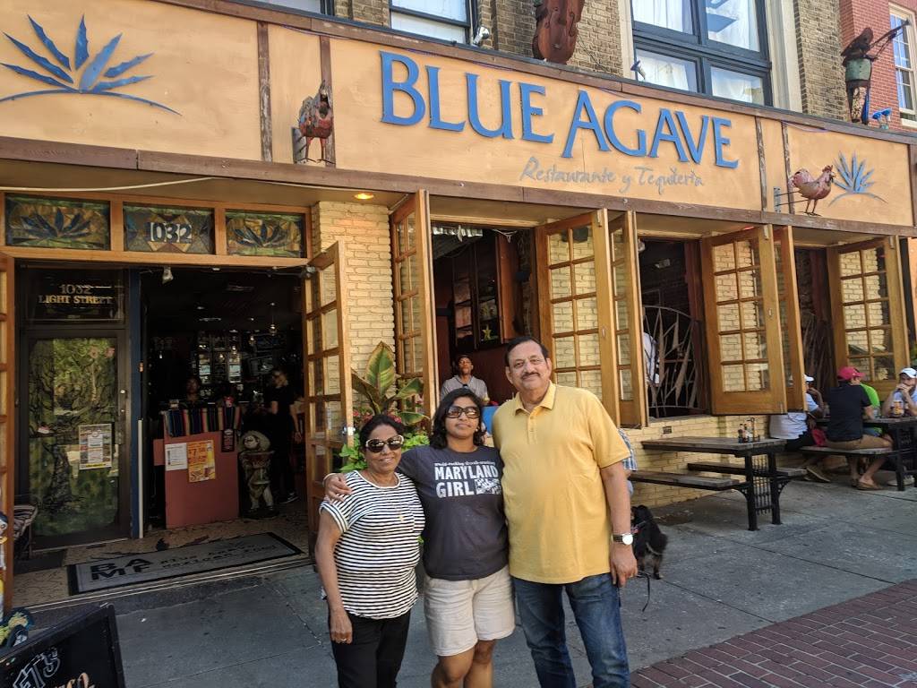 Blue Agave Restaurant | restaurant | 1032 Light St, Baltimore, MD 21230, USA | 4105763938 OR +1 410-576-3938