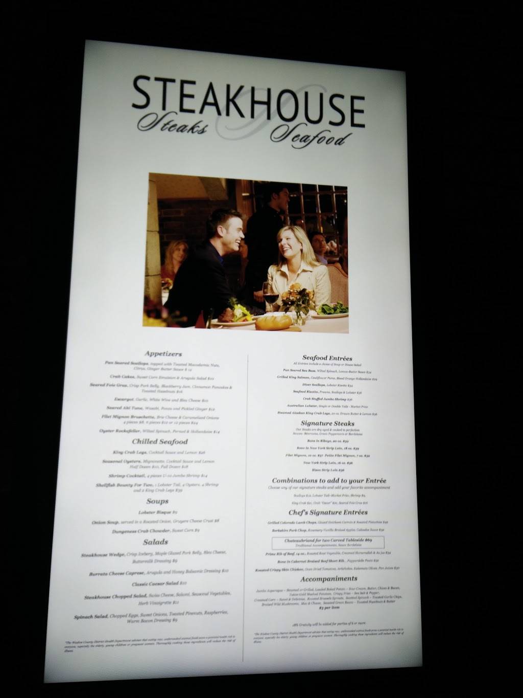 Steakhouse | restaurant | Sparks, NV 89431, USA | 77535633003765 OR +1 775-356-3300 ext. 3765
