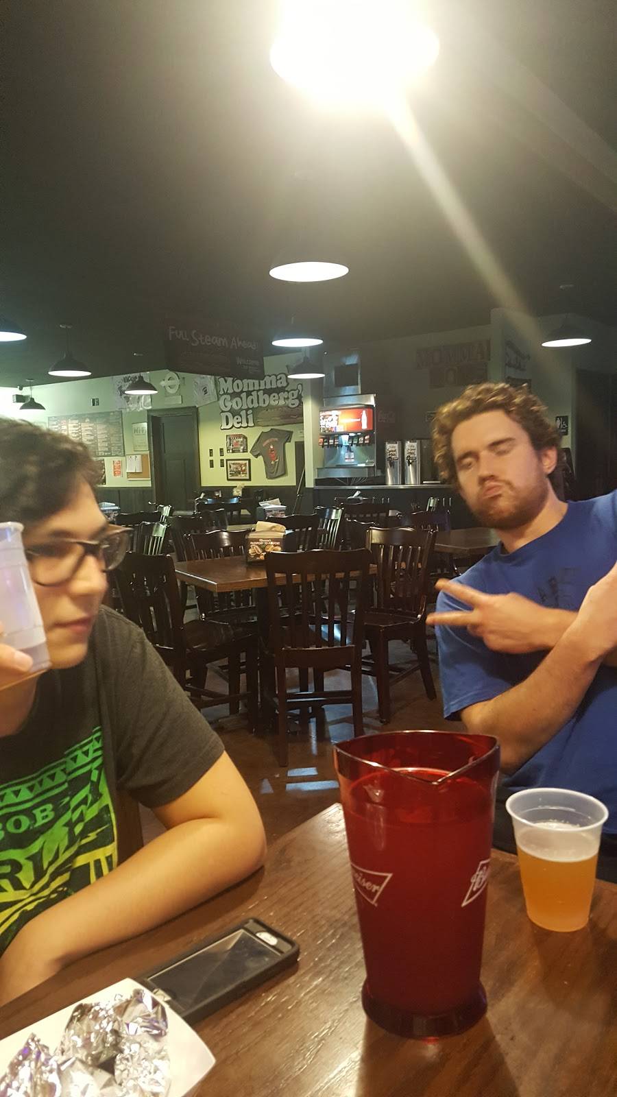 Momma Goldbergs Deli | restaurant | 208 Mountain St NW, Jacksonville, AL 36265, USA | 2563651566 OR +1 256-365-1566