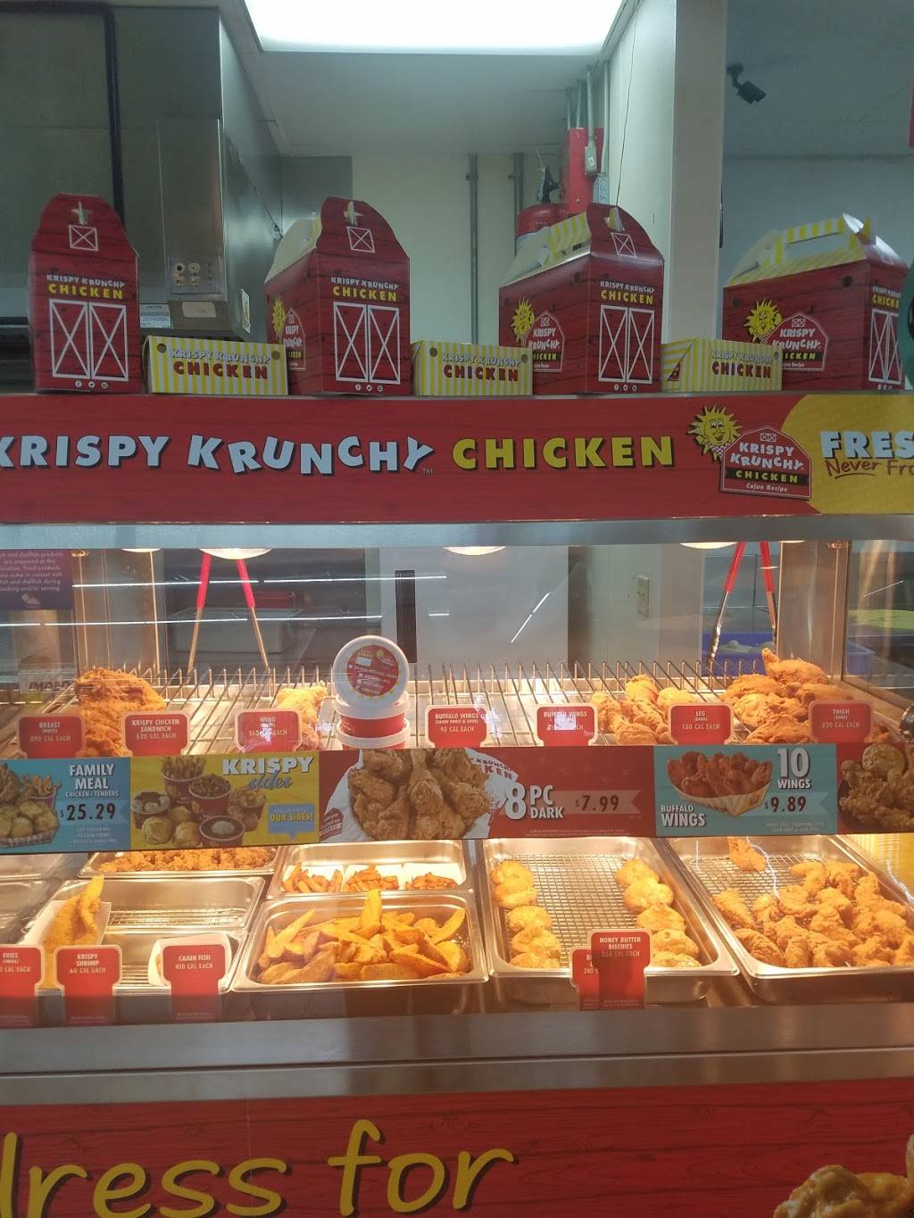 Krispy krunchy chicken | meal takeaway | 18406 E Colonial Dr, Orlando, FL 32820, USA | 3218047115 OR +1 321-804-7115