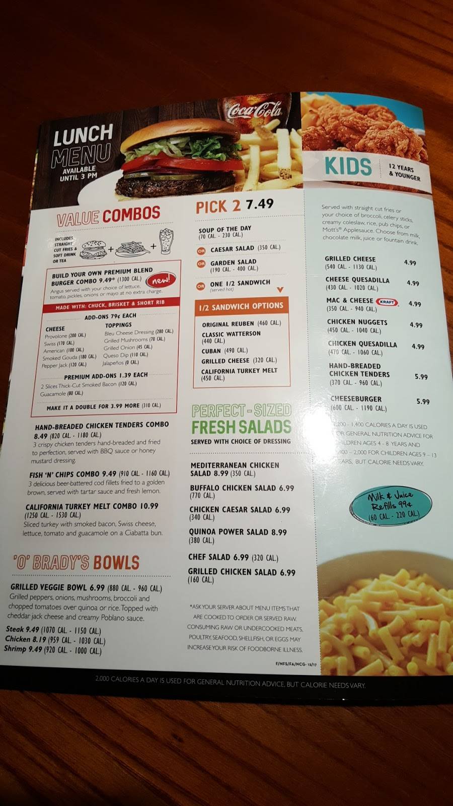 Beef O Bradys | restaurant | 5410 Murrell Rd #101, Rockledge, FL 32955, USA | 3213056600 OR +1 321-305-6600