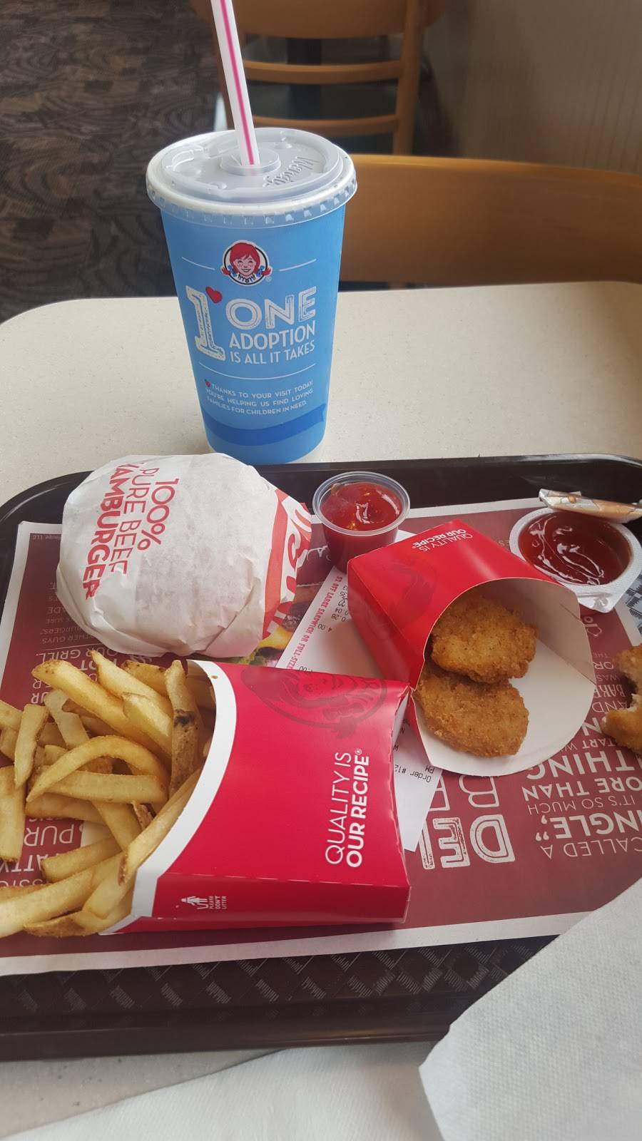 Wendys | restaurant | 80 Frenchtown Rd, North Kingstown, RI 02852, USA | 4018841394 OR +1 401-884-1394