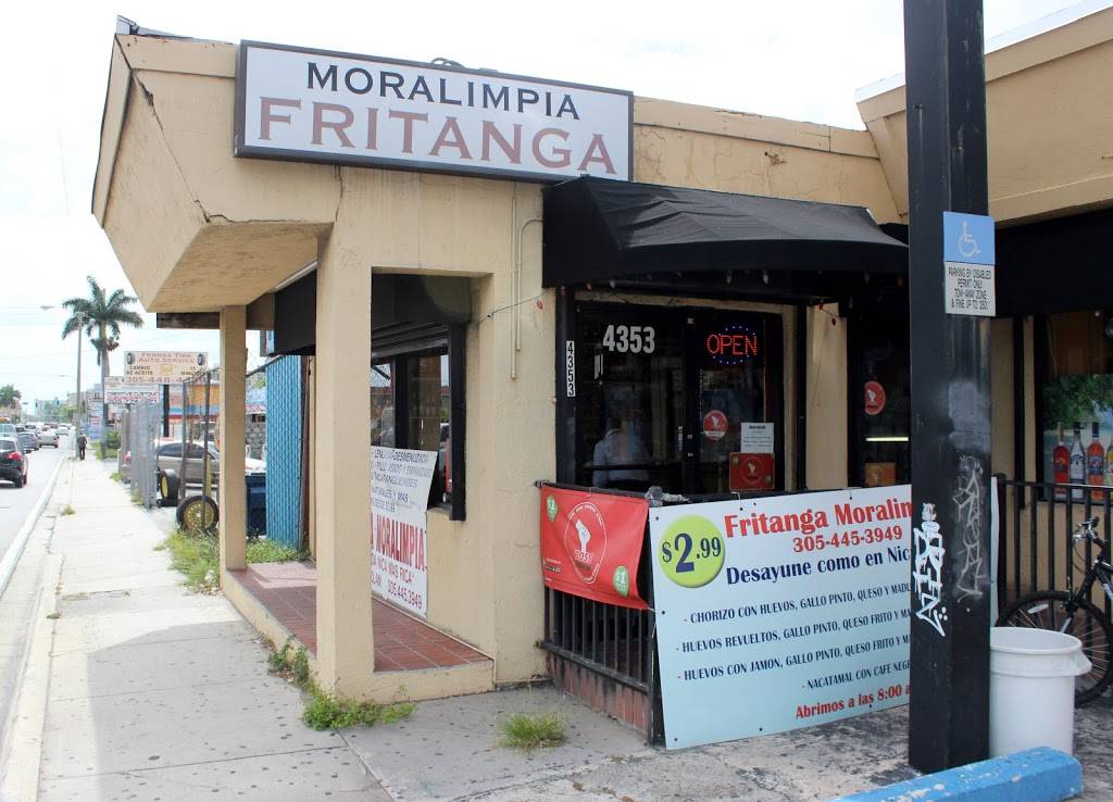 Fritanga Moralimpia | restaurant | 4353 NW 7th St, Miami, FL 33126, USA | 3054453949 OR +1 305-445-3949