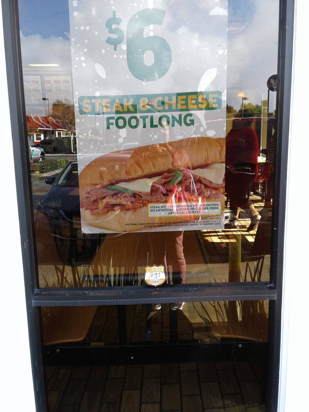 Subway Restaurants | restaurant | 4437 Central Pl A2, Fairfield, CA 94534, USA | 7078641113 OR +1 707-864-1113