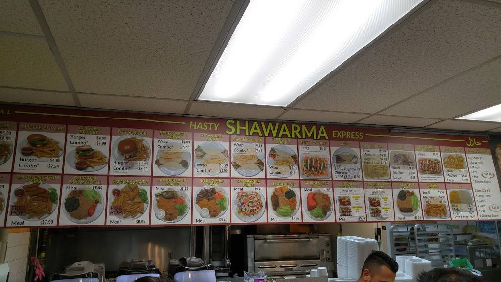HASTY SHAWARMA Express | restaurant | 103 Ontario St S, Kitchener, ON N2G 1X5, Canada | 5195790754 OR +1 519-579-0754