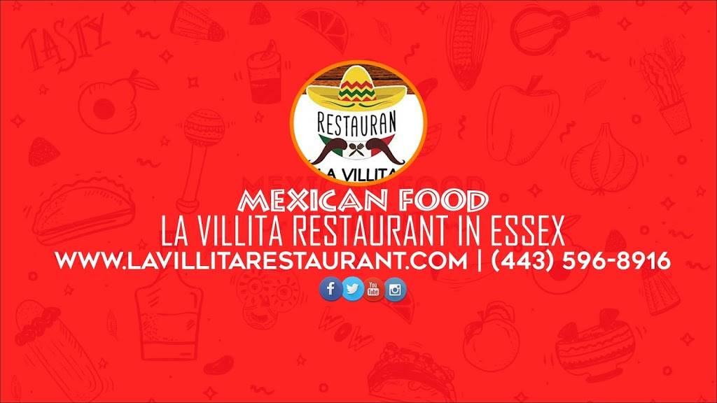 La villita restaurant | restaurant | 424-B Eastern Blvd, Essex, MD 21221, USA | 4435968916 OR +1 443-596-8916