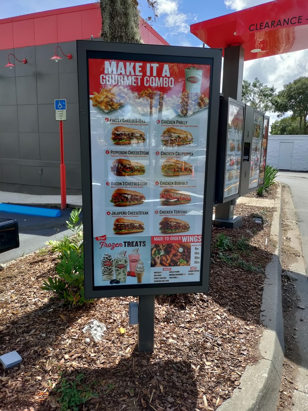 Charleys Cheesesteaks and Wings | restaurant | 9840 San Jose Blvd, Jacksonville, FL 32257, USA | 9045031537 OR +1 904-503-1537