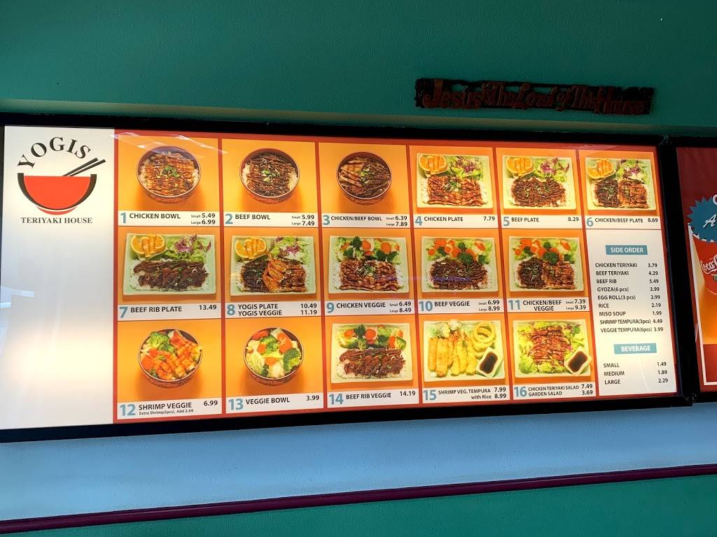 Yogis Teriyaki | restaurant | 1108 Irvine Blvd, Tustin, CA 92780, USA | 7147318876 OR +1 714-731-8876