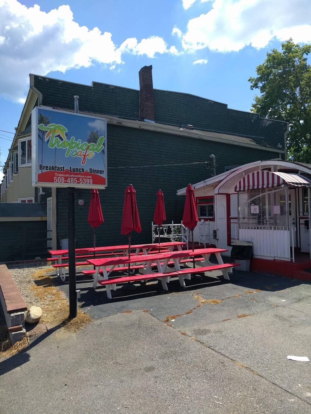 Tropical Cafe | restaurant | 22 Rawlins Ave, Marlborough, MA 01752, USA | 5084855399 OR +1 508-485-5399