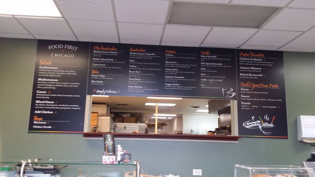 Food First Chicago | restaurant | 3207 N Elston Ave, Chicago, IL 60618, USA | 7739618537 OR +1 773-961-8537