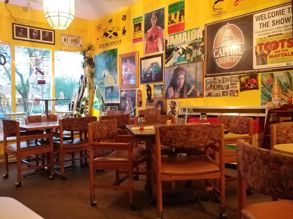 Jamerica Restaurant | restaurant | 1236 Williamson St, Madison, WI 53703, USA | 6082516234 OR +1 608-251-6234