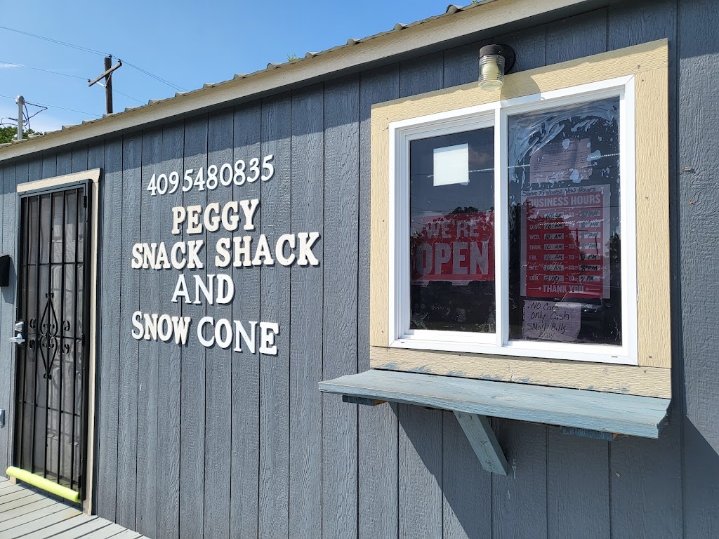 Peggys Snack Shack & Snow Cone | restaurant | 1901 W Rev Dr Ransom Howard St, Port Arthur, TX 77640, USA | 4095480835 OR +1 409-548-0835