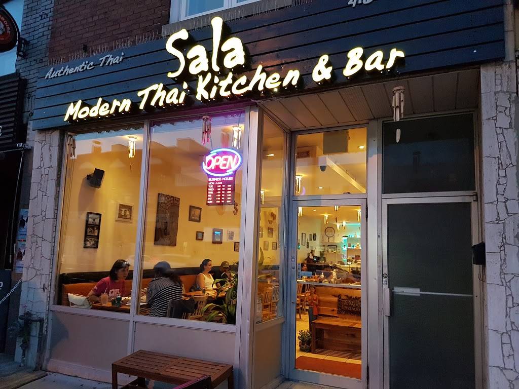 Sala Modern Thai Kitchen & Bar | restaurant | 1262 Danforth Ave, Toronto, ON M4J 1M6, Canada | 4164059999 OR +1 416-405-9999