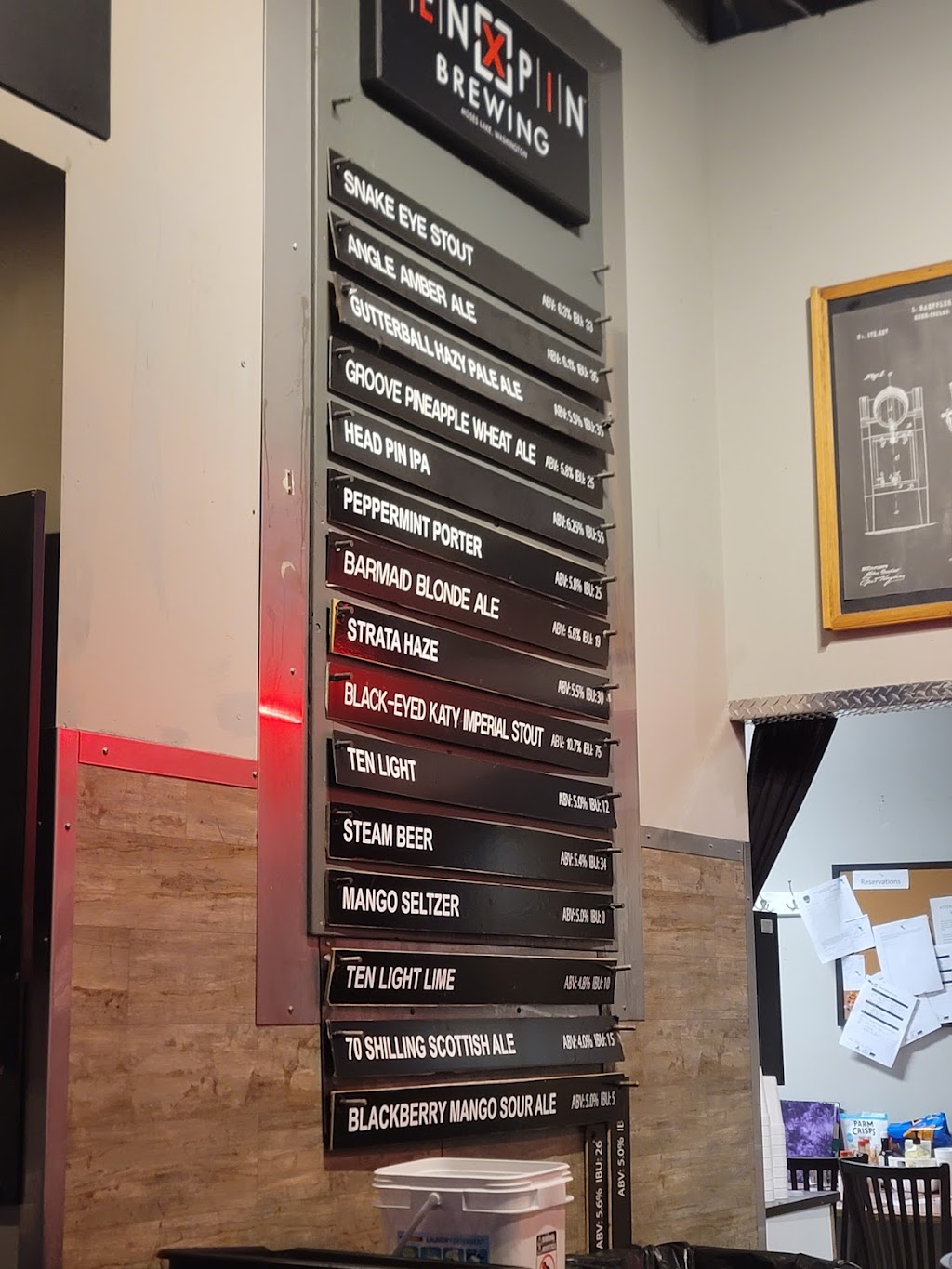 Ten Pin Tap House | restaurant | 1165 N Stratford Rd, Moses Lake, WA 98837, USA | 5097651265 OR +1 509-765-1265