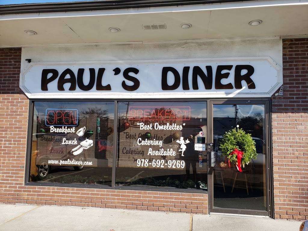 Pauls Diner | restaurant | 6 Carlisle Rd, Westford, MA 01886, USA | 9786929269 OR +1 978-692-9269