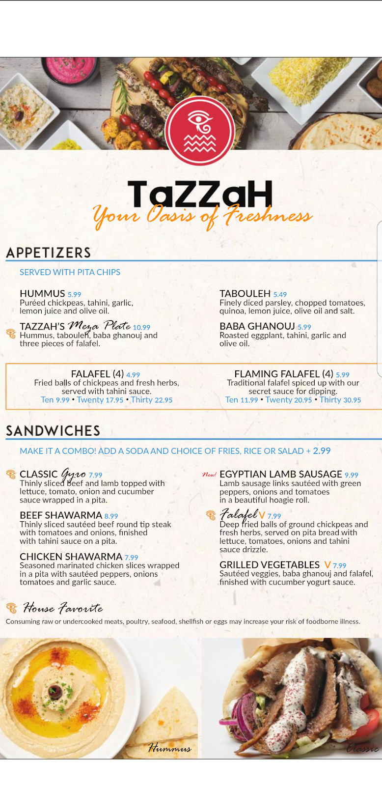 Tazzah | restaurant | 2208 W 66th St, Richfield, MN 55423, USA | 6128665061 OR +1 612-866-5061