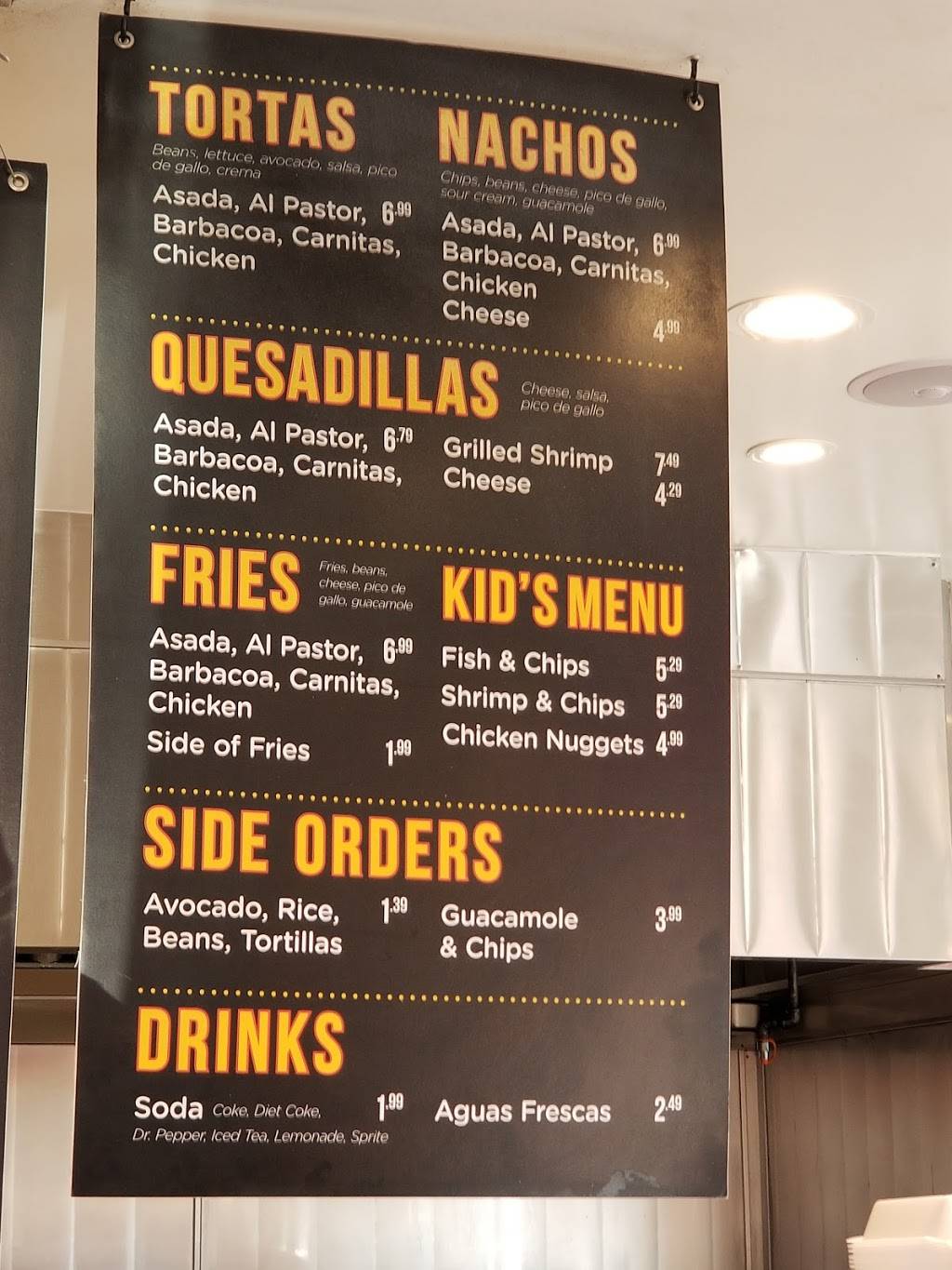 Baja Cali Fish & Tacos | restaurant | 2487 E Washington Blvd, Pasadena, CA 91104, USA | 6267147001 OR +1 626-714-7001