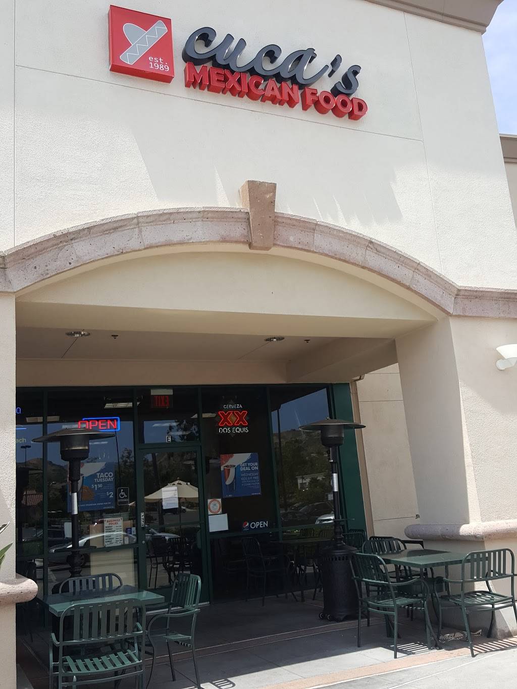 Cucas Mexican Food | restaurant | 26676 Portola Pkwy, Foothill Ranch, CA 92610, USA | 9494728227 OR +1 949-472-8227