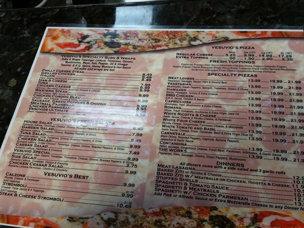 Vesuvio Pizza & Panini | meal delivery | 13081 SW 88th St, Miami, FL 33186, USA | 3053854441 OR +1 305-385-4441