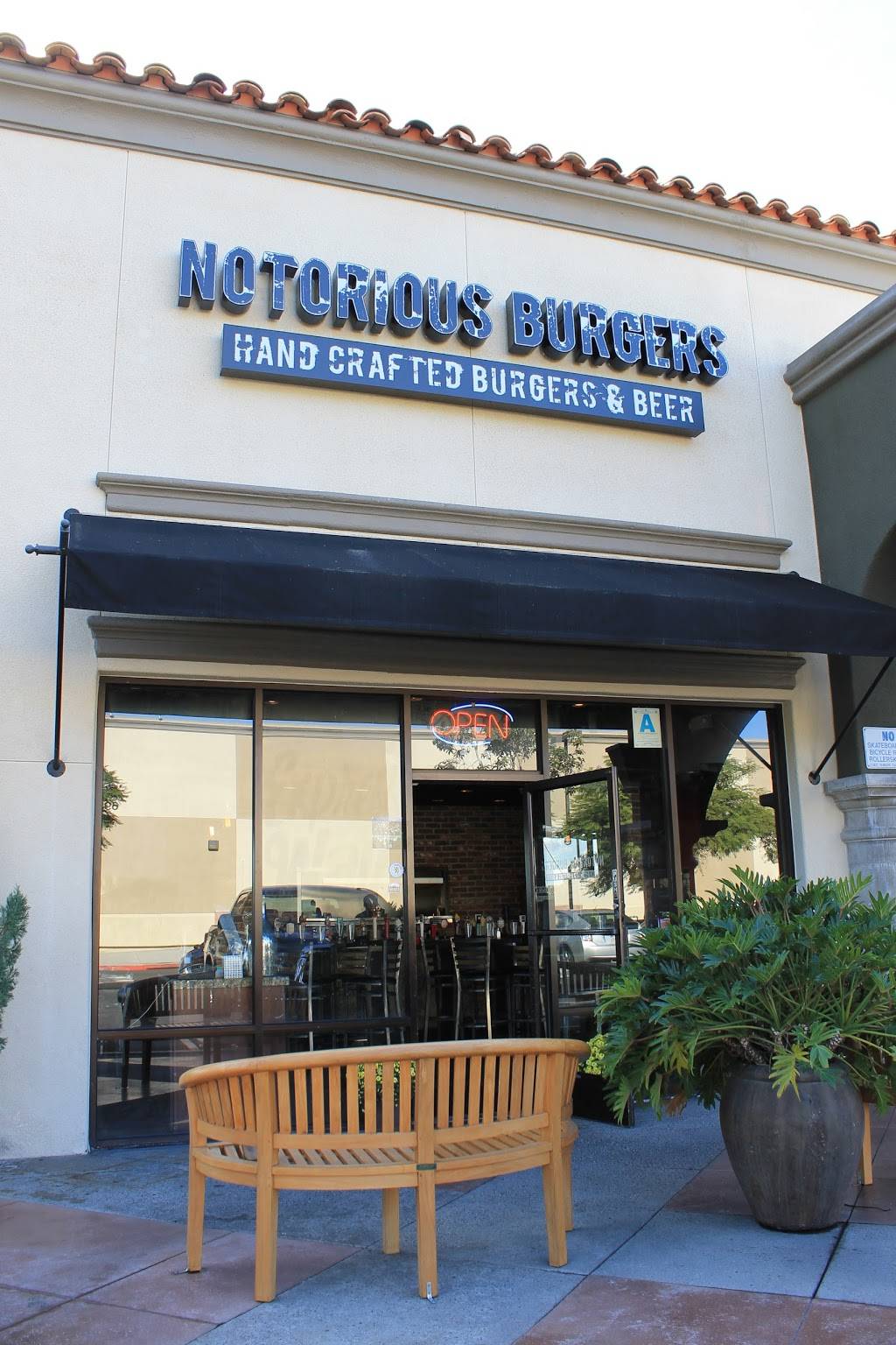 Notorious Burgers | restaurant | 6955 El Camino Real Suite 107, Carlsbad, CA 92009, USA | 7604312929 OR +1 760-431-2929