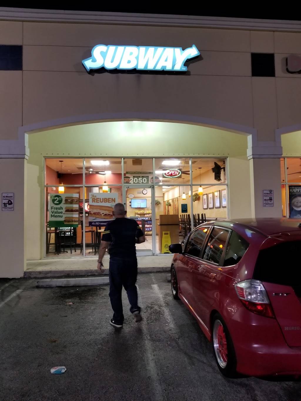 Subway | restaurant | 2050 NW 107th Ave, Miami, FL 33172, USA | 3055947703 OR +1 305-594-7703