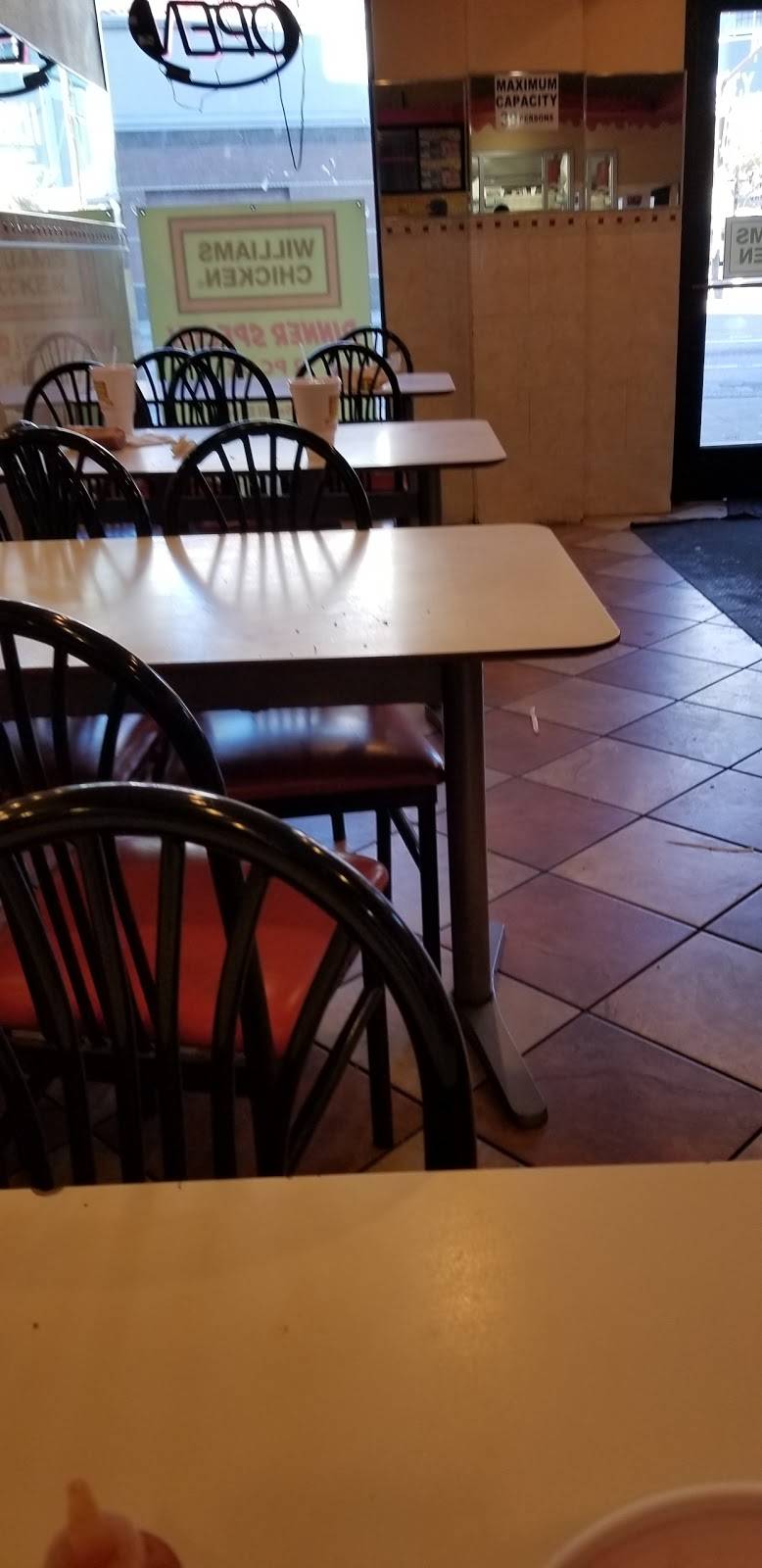 Williams Chicken | restaurant | 407 N Lamar St, Dallas, TX 75202, USA | 4699414891 OR +1 469-941-4891