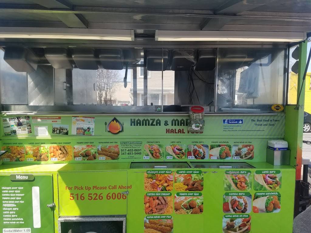 Hamza & Madina Halal Food | restaurant | 154 S Broadway, Hicksville, NY 11801, USA | 5165266006 OR +1 516-526-6006