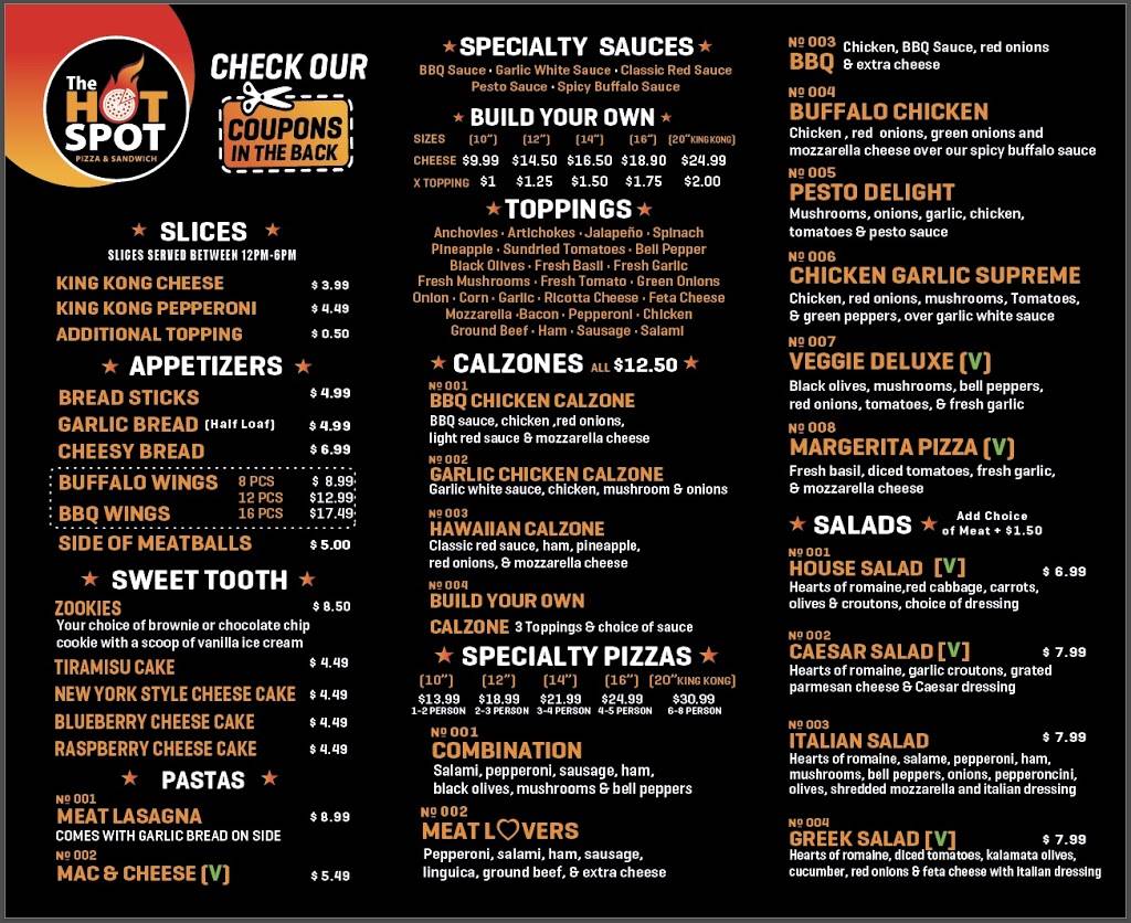 The Hot Spot Pizza & Sanwiches | restaurant | 2393 Pleasant Hill Rd, Pleasant Hill, CA 94523, USA | 9252959822 OR +1 925-295-9822