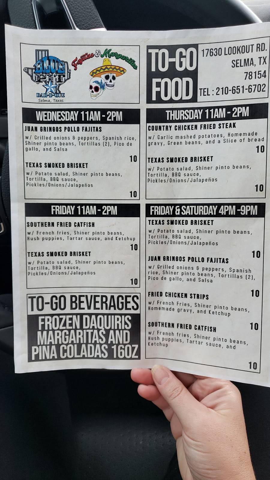 Blue Pit Smokehouse | restaurant | 17630 Lookout Rd, Selma, TX 78154, USA | 2106516702 OR +1 210-651-6702