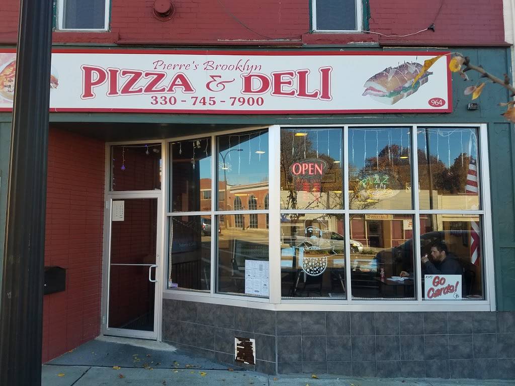 Pierres Brooklyn Pizza & Deli | restaurant | 964 Kenmore Blvd, Akron, OH 44314, USA | 3307457900 OR +1 330-745-7900