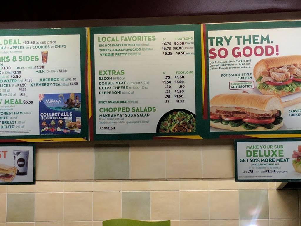 Subway Restaurants | restaurant | 6472 Hollis St #109, Emeryville, CA 94608, USA | 5106016400 OR +1 510-601-6400