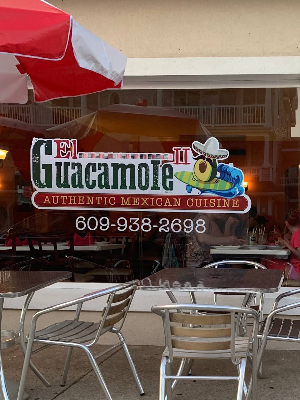El Guacamole | restaurant | 403 E 14th St, Ocean City, NJ 08226, USA | 6099382698 OR +1 609-938-2698