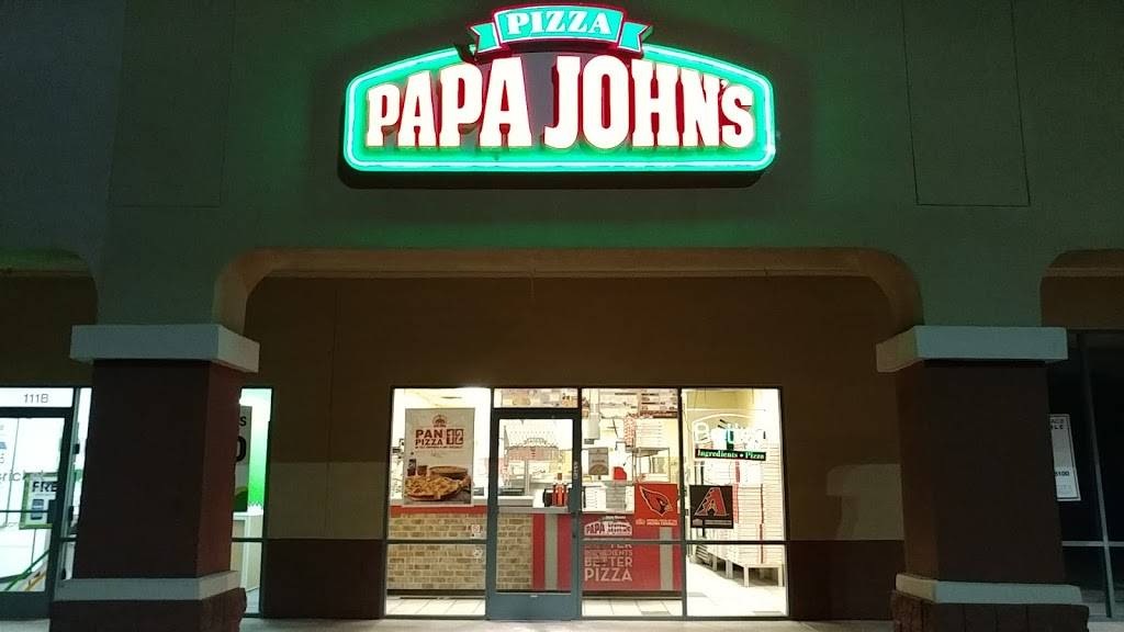 Papa Johns Pizza | restaurant | 1225 W Main St, Mesa, AZ 85201, USA | 4804613434 OR +1 480-461-3434
