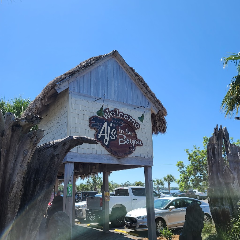 AJs on the Bayou | restaurant | 200 Eglin Pkwy NE, Fort Walton Beach, FL 32547, USA | 8502267579 OR +1 850-226-7579