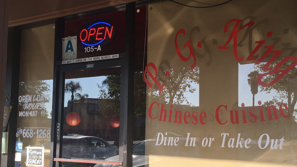 P.G King Chinese Cuisine | restaurant | 5575 Baltimore Dr #105-A, La Mesa, CA 91942, USA | 6196681268 OR +1 619-668-1268