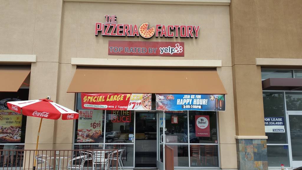 The Pizzeria Factory | restaurant | 19755 Vanowen St, Winnetka, CA 91306, USA | 8182265401 OR +1 818-226-5401