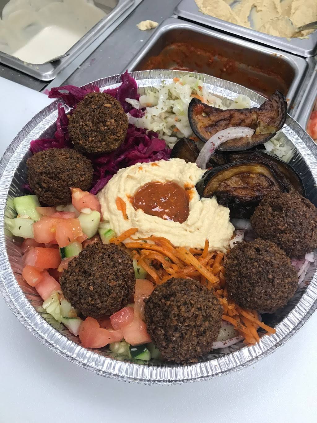 Falfamania | restaurant | 4305 12th Ave, Brooklyn, NY 11219, USA | 3475663121 OR +1 347-566-3121