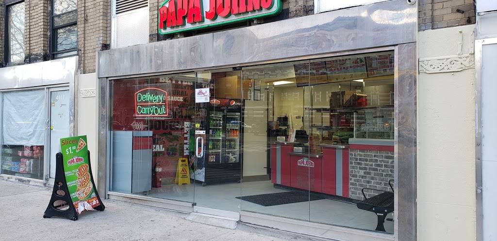 Papa Johns pizza | restaurant | 4117 Broadway, New York, NY 10033, USA | 2127957272 OR +1 212-795-7272