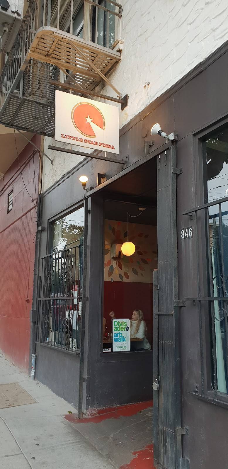 Little Star Pizza | restaurant | 846 Divisadero St, San Francisco, CA 94117, USA | 4154411118 OR +1 415-441-1118