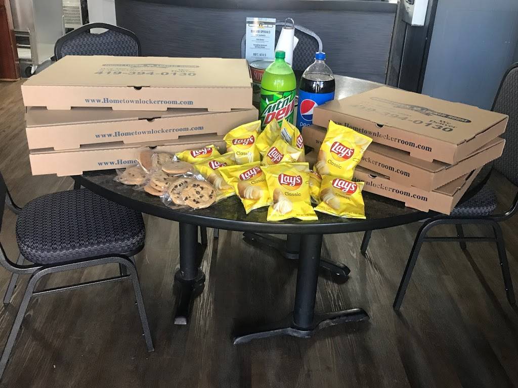 Hometown Lockerroom pizza & Subs | restaurant | 117 S Main St, St Marys, OH 45885, USA | 4193940130 OR +1 419-394-0130