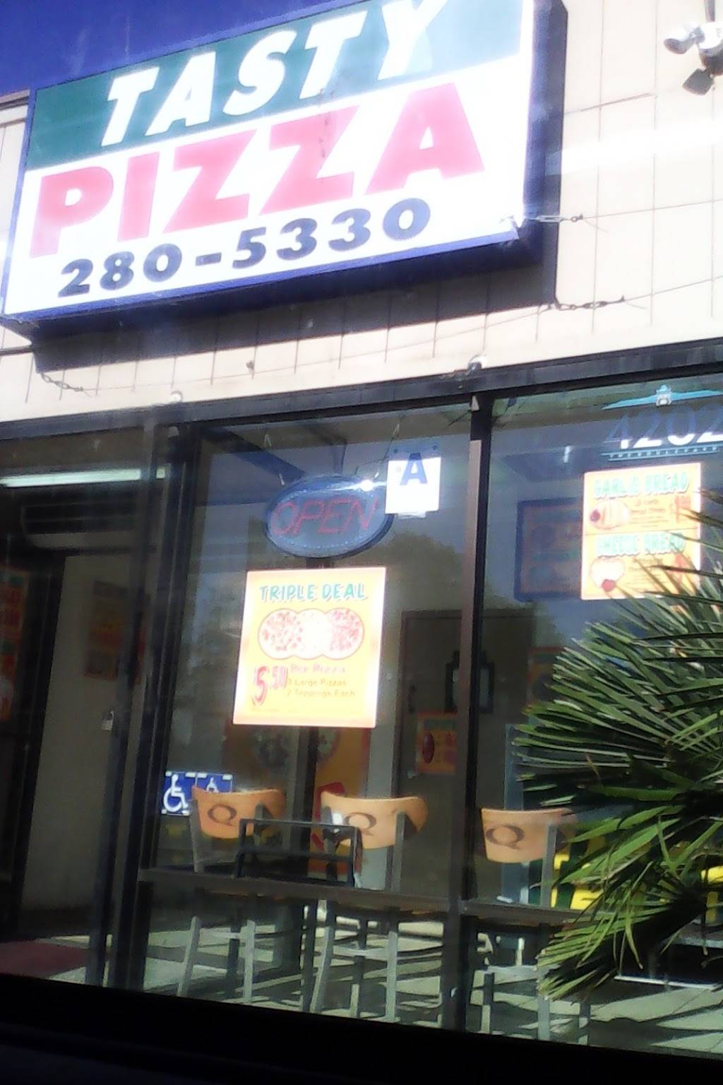 Tasty Pizza | restaurant | 4202 El Cajon Blvd, San Diego, CA 92105, USA | 6192805330 OR +1 619-280-5330